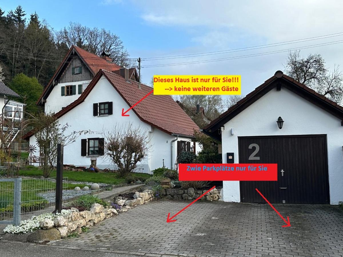 Ferienparadies Am Kammerberg - Ein Ganzes Haus Fuer Sie Alleine!!! Weißenhorn Esterno foto